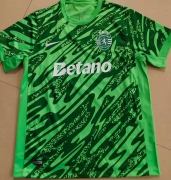 2526 Sporting LS GK green jersey size S-4XL